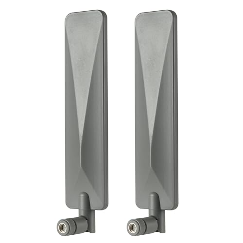 Eifagur Cellular Trail Camera Upgrade Replacement SMA Male Antenna Booster for Spypoint LM2 Flex Flex-S Flex-M Flex-Dark Flex G-36 Moultrie Spartan Covert Muddy 4G LTE Cellular Trail Camera, 2-Pack