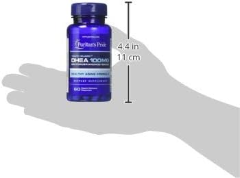 Puritan's Pride DHEA* 100 Mg,Healthy Aging Formula, 60 Count