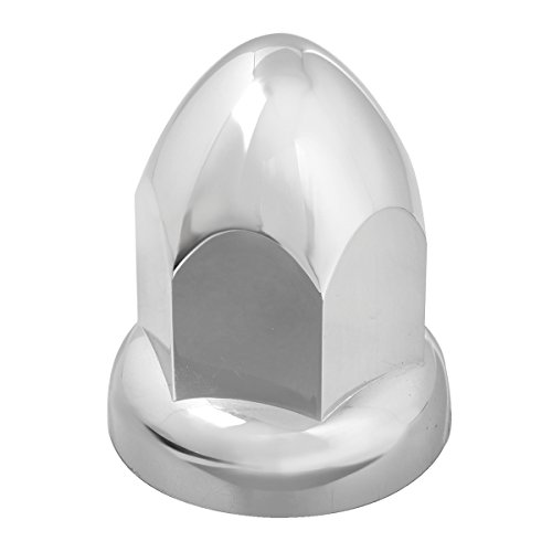 Image of GG Grand General 10276SP 33 mm X 2-3 /8 Inches Chrome Plastic Nut Cover with Flange (Pack of 4)