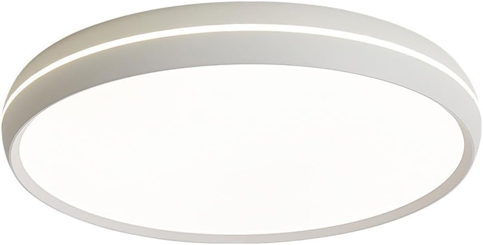 Plafonnier LED moderne 60W rond encastré blanc chaud variable 2500K-3000K