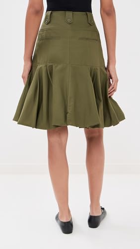 ROKH Women's Puff Hem Skirt3