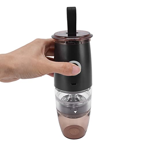 Tragbare Kaffeemühle Kaffeebohnenmühle 5 Gänge Elektrische Handkurbel Kaffeemühle Werkzeug Haushalt USB-Aufladung – Bild 3