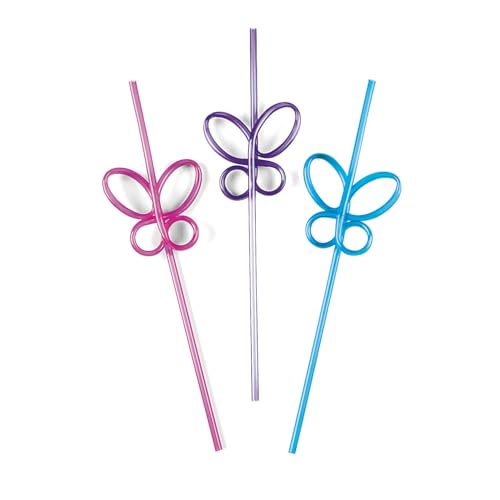 Set de 36 pitillos con diseño de mariposa multicolor miniatura 2
