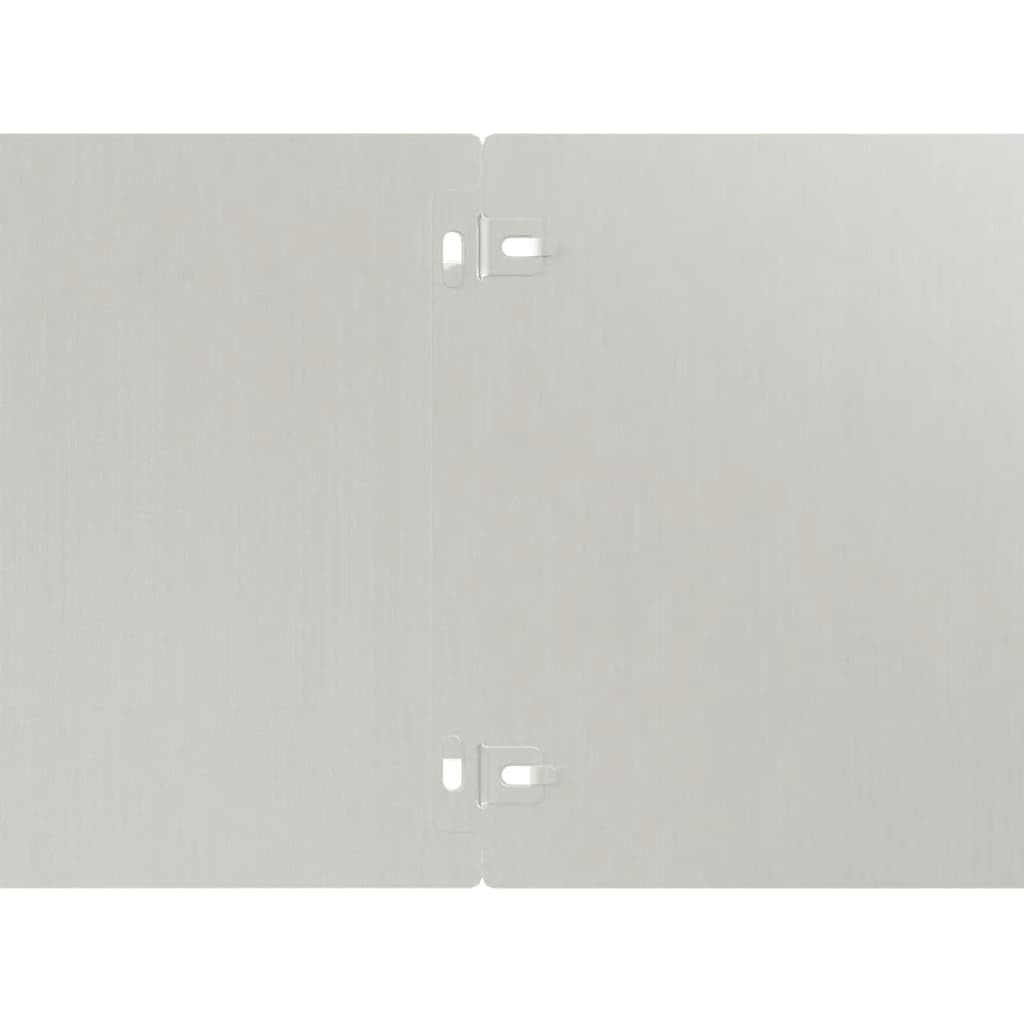 vidaXL Bordure per Prato 10 pz 20x103 cm Flessibili in Acciaio Corten, Bordi per Giardini, Bordi per aiuole da Giardino, Bordi per paesaggi