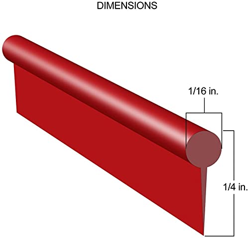 YY-LC - Líneas de llenado para automóviles extraíbles 3D para interior y exterior de coche, para decoración de coche, para accesorios universales de coche (Rojo 10m)