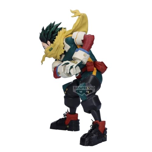 Image of Banpresto My Hero Academia - Izuku Midoriya Maximatic Figure - Licensed PVC Anime Collectible Statue (23 cm)