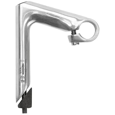 Messingschlager Vástago del Manillar de Bicicleta Plateado Cover