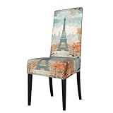 chaise scandinave eiffel noir Facile à installer : cette housse de chaise de salle à manger ne nécessite pas de retirer le coussin de chaise, il suffit de le mettre, le bord élastique garantit que la housse de chaise est fermement fixée, l'installation est plus rapide et permet de gagner du temps. Ne convient pas aux chaises avec accoudoirs