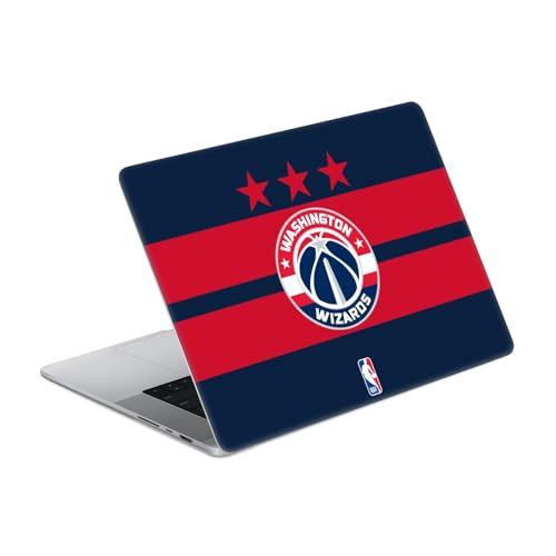 Skin NBA Washington Wizards pour MacBook Pro 14 A2442, autocollant vinyle bleu marine protecteur