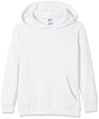 Fruit Of The Loom Felpa Con Cappuccio Per Bambine E Ragazze – Tasca A Marsupio, Senza Coulisse, Morbida E Confortevole