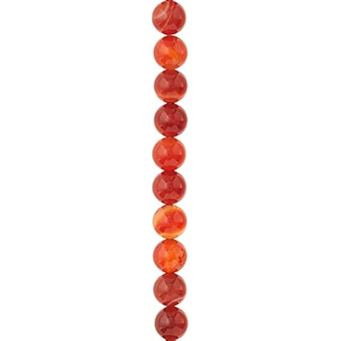 12 Pack: Banded Agate Round Beads, 8mm by Bead Landing™ Cover