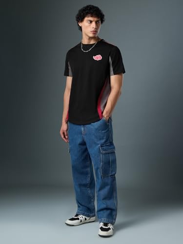 The Souled Store Naruto Akatsuki Black T-Shirt - Image 4