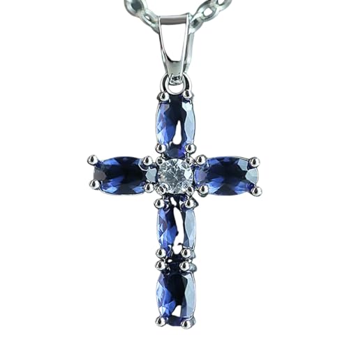 Collier pendentif en forme de croix bijoux chaîne ras de cou moderne