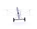 Berry President(TM) Vintage Retro Wrought Metal Iron Biplane Plane Aircraft Handicraft Models - Photo Props Home Decor/Ornament/Souvenir (White)