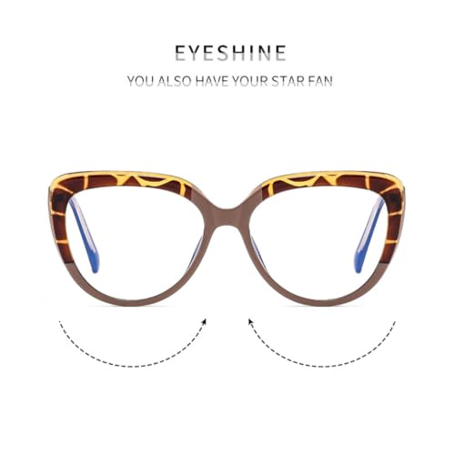 Lunettes œil-de-chat vintage punk monture légère robuste