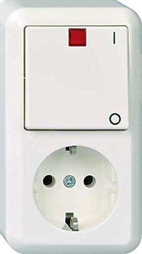 Preisvergleich Produktbild Elso 388204 Kombi.2.10A / 16A.STK. Con rw