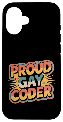 Proud Gay Coder LGBTQ\tgEFAvO}vCh - X}zP[X iPhone 16 p