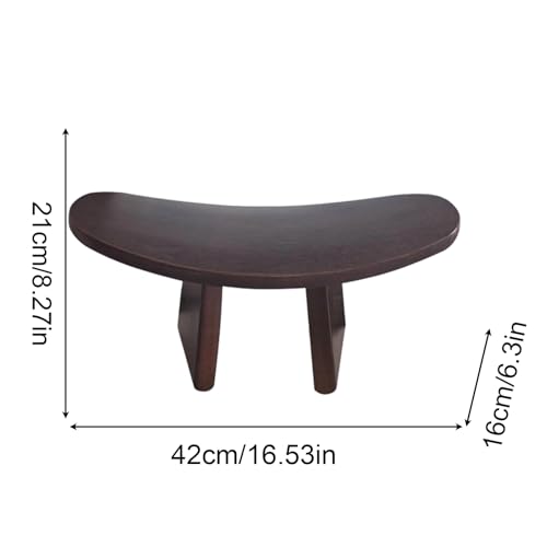 Meditation Stool, Wooden Meditation Kneeling Chair, Ergonomic Meditations Bench Yoga Chair Seat for Kneeling & Sitting, Portable Foldable Prayer Kneelings Stool Meditations Kneeler Bench - Image 3