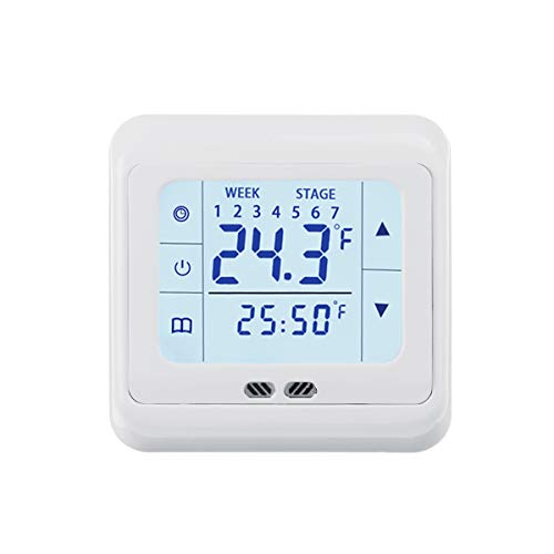 GENERIC 220V 16A LCD Digital Display Touch Screen Thermostat Temperature Controller