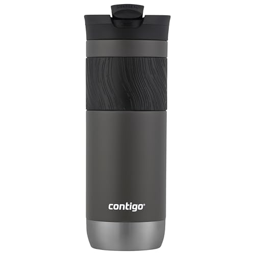 Image of Contigo Byron 2.0 Stainless Steel Travel Mug with SNAPSEAL Lid and Grip 20oz.