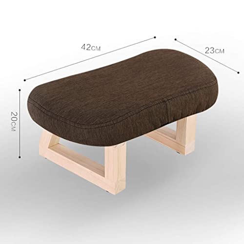 Tabouret canapé marron idéal comme banc de chaussage