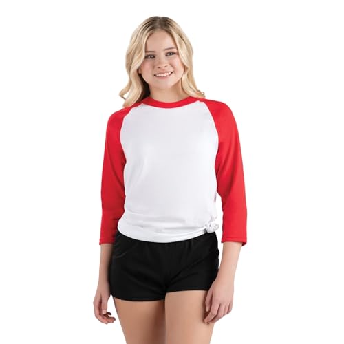 Camiseta de béisbol para hombre Augusta Sportswear con cuello redondo y manga 3/4, mezcla suave de algodón para entrenamiento y día de partido XF miniatura 6