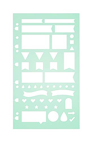 Filofax Planning Stencil Sheet - Image 3