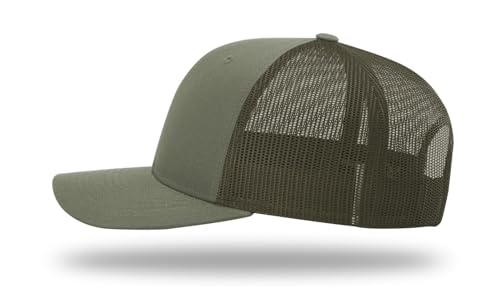 Image of Richardson 112 Trucker Hat - Premium Blank Baseball Cap, Adjustable Snapback Hat - Structured Six Panel Richardson Blank Hats