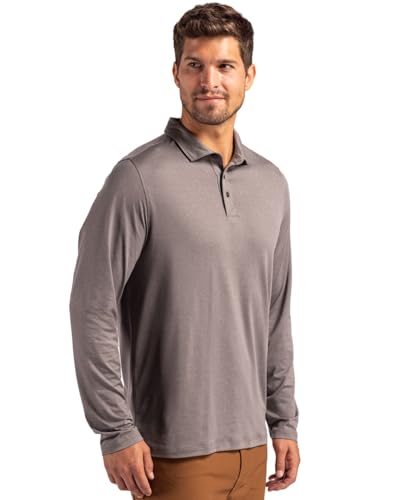 Cutter & Buck Coastline Epic Comfort Eco Recycled Mens Long Sleeve Polo3