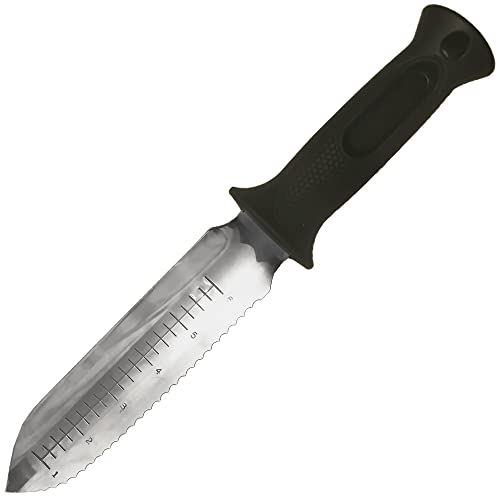 Darlac Multi-Purpose Garden Trowel Hori Hori Japanese Design Ideal for Planting Cutting Weeding Dividing Perennials and More Innovative Garden Trowel