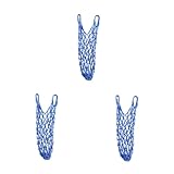 Alasum 3 Stück Praktisches Futternetz für Geflügel und Nutztiere Dickes Nylon-Material Langlebig und Reißfest Langsames Fressen Fördert Tierwohlbefinden und Verdauung Vielseitig