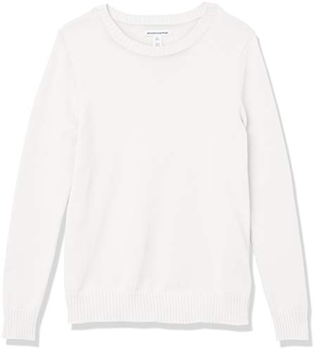 Image of Amazon Essentials Women's Lightweight Soft Crewneck Sweater, 100% Cotton, Plus