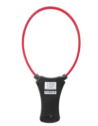 ET6920B Pinza Amperimétrica con Bobina Flexible para Medición de Corriente Alta AC/DC con Multímetro Integrado miniatura 4