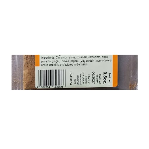 Edora Gingerbread Spices