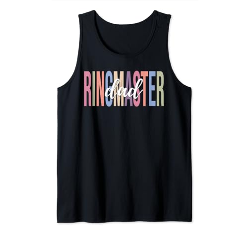 Ringmaster Dad Circus Dad Circus Ringmaster Carnival Camiseta sin Mangas