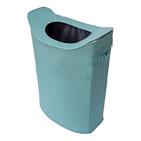 In This Space Enkana Modern Laundry Hamper (Teal) Cover