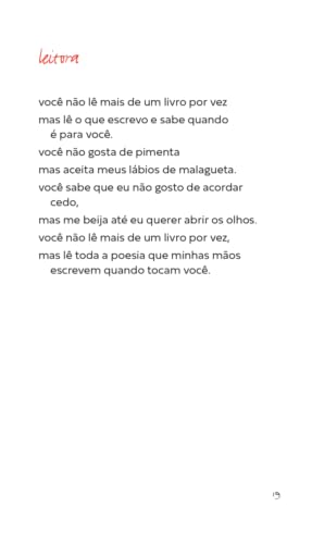 Minha mão na sua boca e um verso sobre o amor