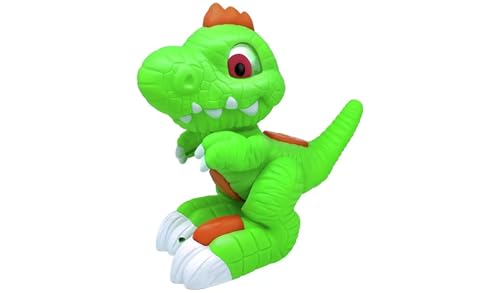 JOKOLO Chad Valley Trevor Talk Back Dino Movable Arms, Light Up yes And Talk Back Function Plays Different Sounds, JY9760, Green