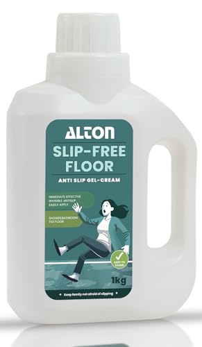 Image of ALTON Slip-Free Gel Refill | Invisible Effect, Anti-Slip Gel for Bathroom, Kitchen, Floors | Safe for Floors-No Damage | Works on Tiles, Stone, Marble, Ceramic, Porcelain | Lasts 3-5 Years (1kg)