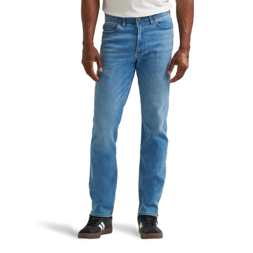 Lee Men's Extreme Motion Slim Straight Jean, Revival