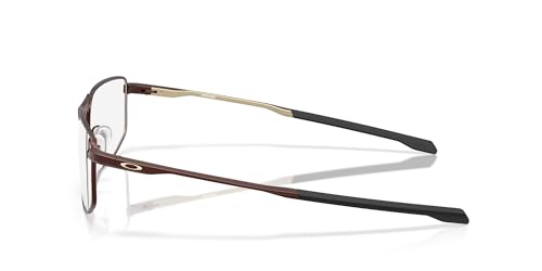 Image of Oakley mens Ox3012 Addams Rectangular Prescription Eyewear Frames