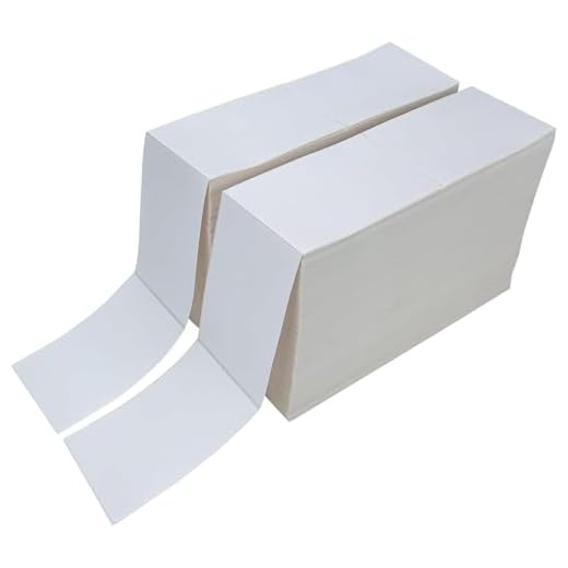 L LIKED 4000 Thermal Shipping Labels - Fanfold