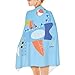 Peronalize Name Blue Cartoon Lacoster Beach Towels Personalized Cute Beach Towels, Custom Name Unicorn Print Pool Towels, Various Sizes Beach Towel, Highly Absorbent Super Soft Microfiber Towels