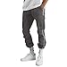 BDRFSAYH Men's Cargo Pants Linen-Style Casual Work Trousers Summer Lightweight Beach Golf Hiking Elastic Waist Sweatpants Breathable Outdoor Lounge Pants for Men