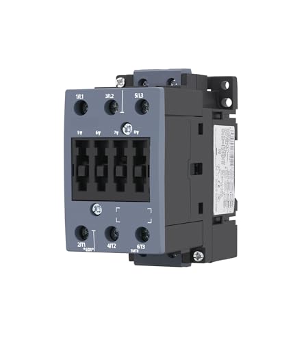 Contacteur 3MT8 AC-3 pour commander un moteur triphasé 18,5 kW sans coupure