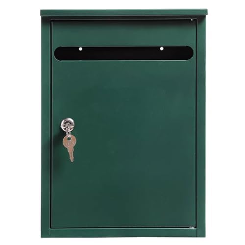 Boîte aux lettres murale sécurisée à clé pour lettres et petits colis