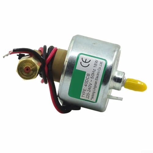 Bomba Electromagnética de Aceite 18W para Máquina de Humo, Metal Pequeña Oro+Plata miniatura 6