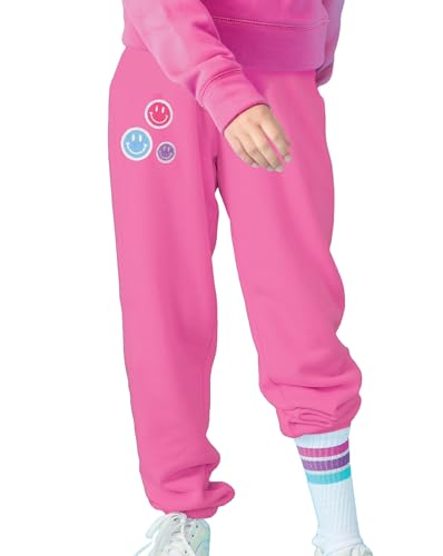 iscream Big Girls Softest Puff Fleece Applique Accent Sweatpant Collection