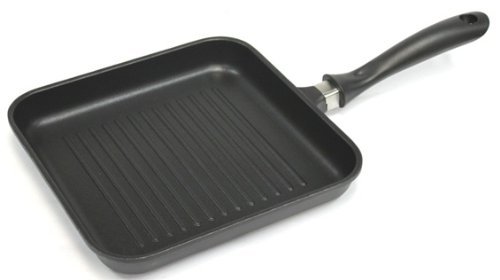 Heavy Duty Aluminum Non-Stick Grill Pan 11" 4 Qt