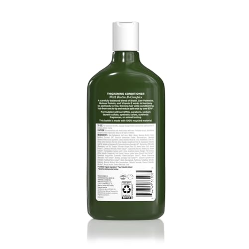 Image of Avalon Organics All Natural Biotin B-Complex Therapy Conditioner, 11 Fl Oz